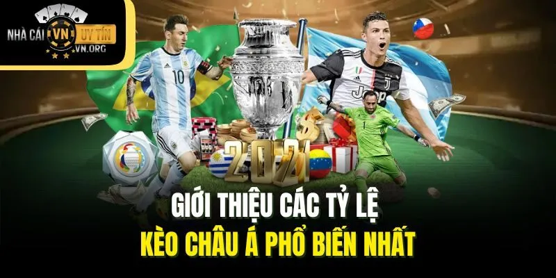 Giới thiệu các tỷ lệ kèo châu Á phổ biến nhất